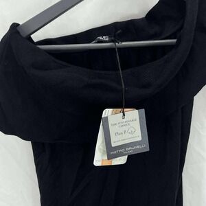 Pietro Brunelli Milano Italy maternity Baby‎ Shower dress Small Black CAPRI NEW!